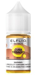 Elf Bar Liq Cuba Tobacco 30 мл фото товару