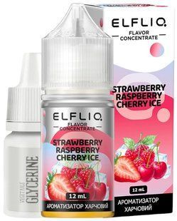 Ароматизатор Elf Bar Liq Strawberry Raspberry Cherry Ice фото товару