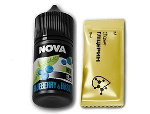 Nova Salt Blueberry Basil 30 мл фото товара