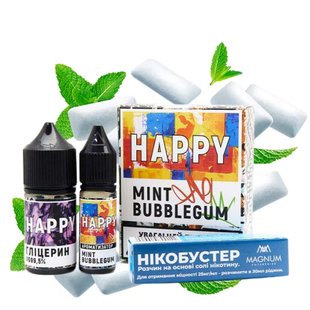 Набор HAPPY Mint Bubblegum 30 мл фото товара