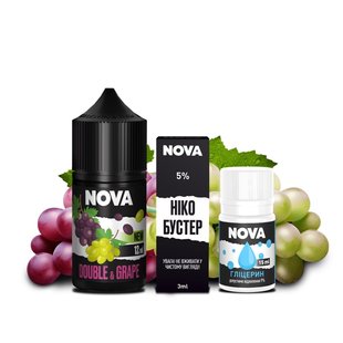 Набор Nova Salt Double&Grape 30 мл фото товара