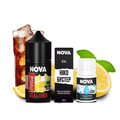 Набір Nova Salt Cola&Lemon 30 мл фото товару