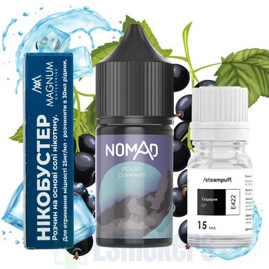 Набір Nomad SALT Polar Currant 30 мл фото товару