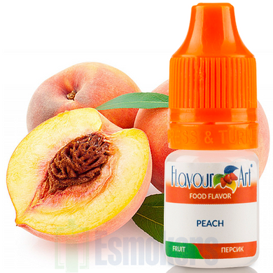 Ароматизатор Peach (Персик) FlavourArt 5 мл фото товару