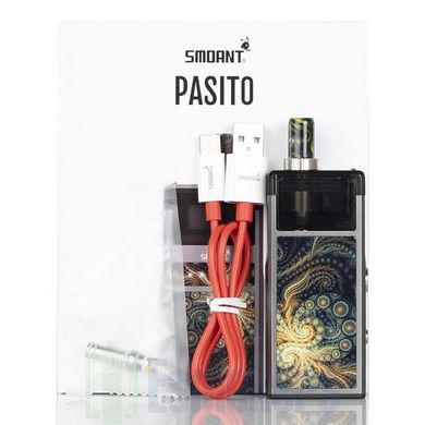 Электронная сигарета Smoant Pasito Pod Kit Black фото товара