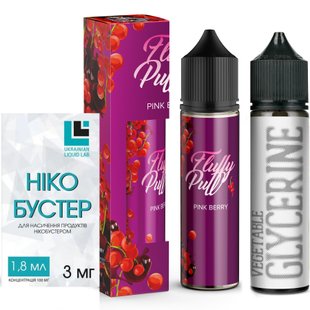 Набор Pink Berry Fluffy Puff 60мл фото товара