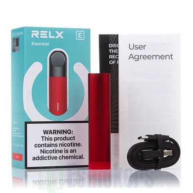 RELX Essential Pod Kit Black фото товару