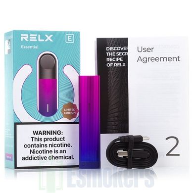 RELX Essential Pod Kit Black фото товара
