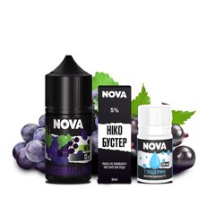 Набор Nova Salt Blackcurrant Grape 30 мл фото товара