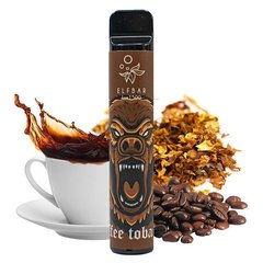 Elf Bar 1500 LUX Coffee tobacco 50 мг 850 mAh одноразовий вейп фото товару