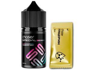 Ароматизатор Chaser Salt SB Cranberry Mint 30 мл фото товару