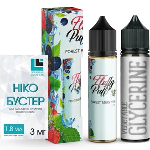 Набор FOREST BERRY TEA ICE Fluffy Puff 60мл фото товара