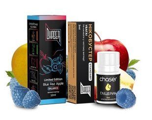Ароматизатор Chaser Black Blue Razz Apple 30 мл фото товару