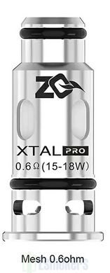 Випарник ZQ XTAL Pro 0.6 ohm фото товару