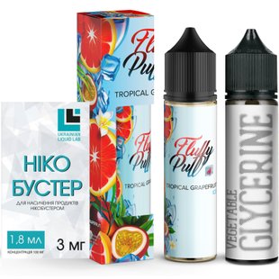 Набор Tropical Grapefruit ICE Fluffy Puff 60мл фото товара