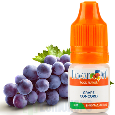 Ароматизатор Grape Concord (Виноград конкорд) FlavourArt 5 мл фото товару