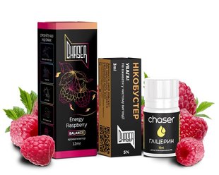 Набор Chaser Salt Energy Raspberry 30 мл фото товара