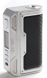 Lost Vape Thelema Quest 200W Box Mod SS Carbon Fiber фото товара