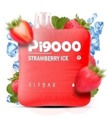 Elf Bar PI 9000 Strawberry Ice 5% фото товару