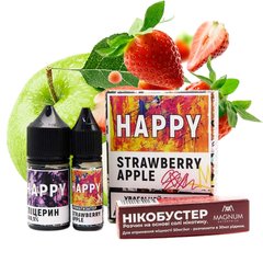 Набор HAPPY Strawberry Apple 30 мл  фото товара