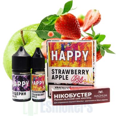 Набір HAPPY Strawberry Apple 30 мл фото товару