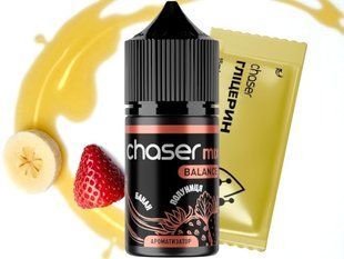 Ароматизатор Chaser Mix Salt Полуниця Банан 30 мл фото товару