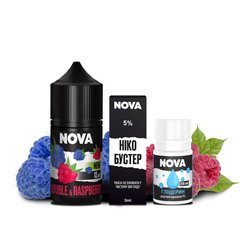 Набір Nova Salt Double&Raspberry 30 мл фото товару