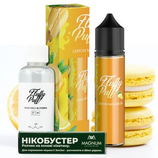 Набор Lemon Macaron Fluffy Puff 60мл фото товара