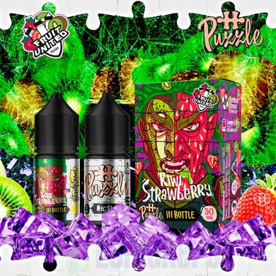 Набір In Bottle Kiwi Strawberry Salt 30 ml фото товару