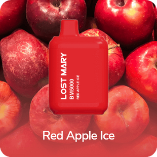 Одноразка Lost Mary BM5000 Red Apple Ice 5% із зарядкою фото товару