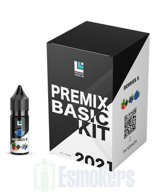 PREMIX BASIC KIT BERRIES X 30 ГБ - набір для приготування рідини фото товару