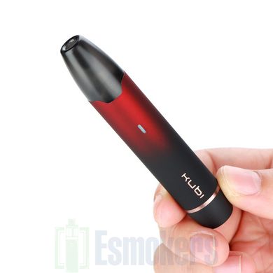 Електронна сигарета Hotcig Kubi Refillable Pod Starter Kit Black Red фото товару