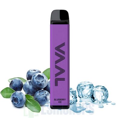 Одноразовая сигарета VAAL 1800 Joyetech Blueberry Ice (Черника) 50 мг 900 мАч фото товара