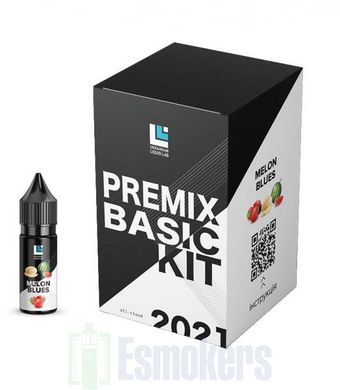 PREMIX BASIC KIT Melon Blues 30 мл - набір для приготування рідини фото товару