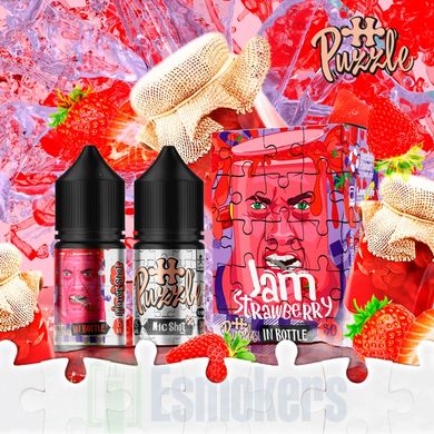 Набор In Bottle Strawberry Jam Salt 30 ml фото товара