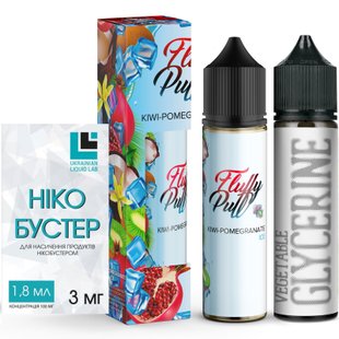 Набор Kiwi & Pomegranate ICE Fluffy Puff 60мл фото товара