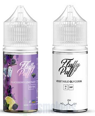 Набор сольовий Blackberry Lemonade Fluffy Puff SALT 30мл фото товару