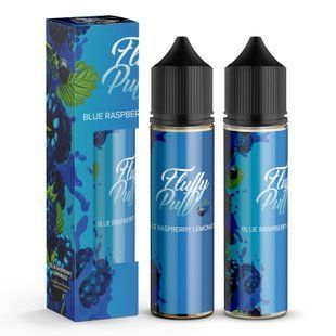 Ароматизатор Blue Raspberry Lemonade Fluffy Puff 60мл фото товара
