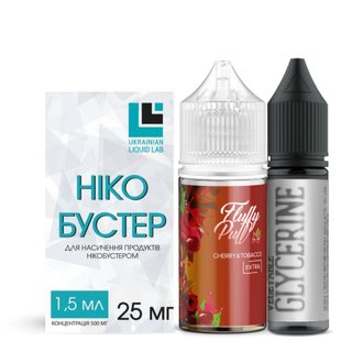 Набор солевой Cherry Tobacco Fluffy Puff SALT 30мл фото товара