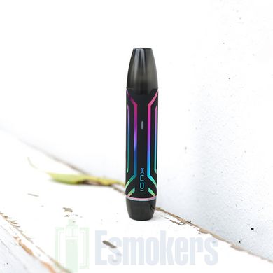 Електронна сигарета Hotcig Kubi Refillable Pod Starter Kit Black Engraved Black Rainbow фото товару