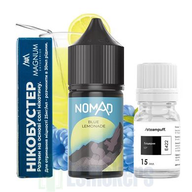 Набор Nomad SALT Blue Lemonade 30 мл фото товара