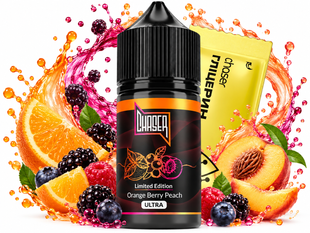 Ароматизатор Chaser Black Orange berry peach 30 мл фото товару