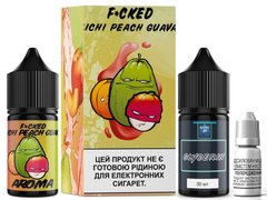 Набір F*cked Lichi Peach Guava 30 мл 0 мг фото товара