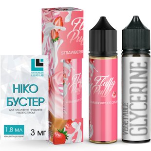 Набор Strawberry Ice Cream Fluffy Puff 60мл фото товара