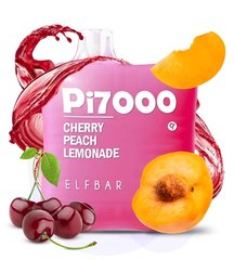 Elf Bar PI 7000 Cherry Peach Lemonade 5% фото товару