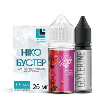 Набор солевой Pink Berry Fluffy Puff SALT 30мл фото товара