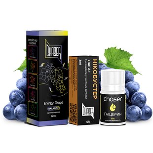 Набор Chaser Salt BL Grape Energy 30 мл фото товара