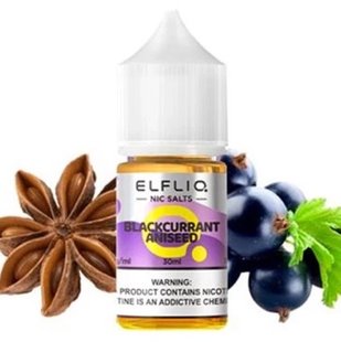 Elf Bar Liq Blackcurrant Aniseed 30 мл фото товара