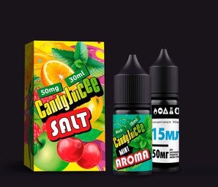 Комплект Candy Juice Salt 50 мг 30 мл Mint фото товара