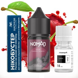 Набор Nomad SALT Sour Cherry 30 мл фото товара